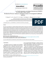 2020 - FAIM - Production Process Analysis and Improvement of Corrugated Cardboard Industry PDF