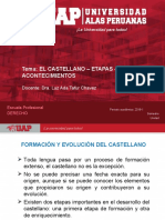 El Castellano - Etapas - Acontecimientos