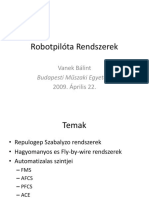 Robotpilóta Rendszerek: Budapesti Műszaki Egyetem