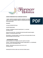 Cursos Florescer Holística