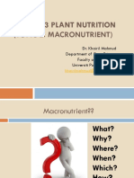 AGR 4303 Plant Nutrition - Topic2