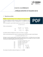 MA9 Calculalgebrique 3 Equations Radicaux