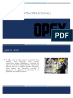 OPEX (Excelencia Operacional)