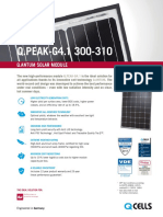 Q.PEAK-G4.1 300-310: Q.Antum Solar Module