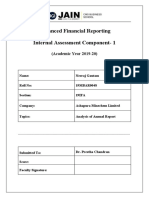 Assignment I - Ashapura Minechem Limited