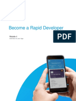 Rapid Developer - Module 4 Add Data