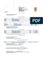 Ipa Oc: Mash Ingredients