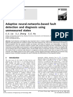 Adaptive Neural-Networks-Based Fault Detection and Diagnosis Using Unmeasured States