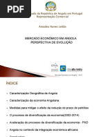 Mercado Económico em Angola Perspectiva de Evolução