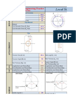 Local Stress Calculation Sheet: Not Designed For Engineering Practice