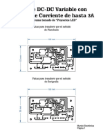 Fuente DC-DC Variable Con Control de Corriente