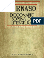 Parnaso Diccionario Sopena de Literatura Tomo II PDF