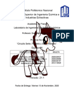 Práctica 4 Circuito Serie, Paralelo y Serie-Paralelo