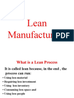 Chapter - 2 Lean Manufacturing Process