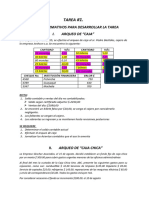 Tarea: Datos Informativos para Desarrollar La Tarea I. Arqueo de "Caja"