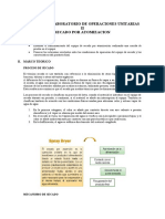 Informe de Laboratorio de Operaciones Unitarias Ii