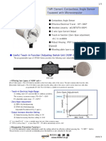 CP36U Series: TMR Element Contactless Angle Sensor Equipped With Microcomputer