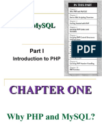 Chapter 1 Introduction To PHP