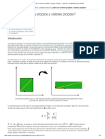 ¿Qué Son Vectores Propios y Valores Propios - Visión Por Computadora para Tontos