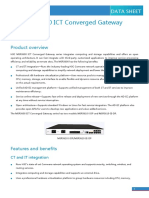 H3C MSR3600 ICT Converged Gateway Series: Product Overview