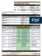 Technical Information Form - Stitching