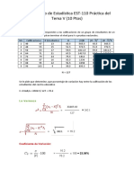 Práctica Del Tema V (10 Ptos) Estadística UASD