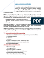 Chapter 7: Concrete Mix Design: 7.1 Definitions