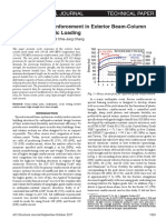 High-Strength Reinforcement in Exterior Beam-Column Joints Under Cyclic Loading