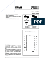 HCC4560B HCF4560B: NBCD Adder