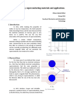 Superconductivity, Superconducting Materials and Aplications