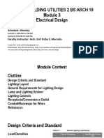 ARBU 2 - BUILDING UTILITIES 2 Module 3