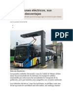 Tipos de Autobuses Eléctricos