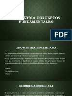 Geometria Conceptos Fundamentales