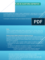 Semana 12 Aprobar El Plan Definitvo y Evalaucion de Diseño y Efectiviada de Control Interno