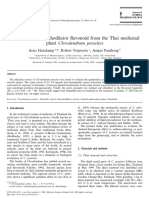 Isolation of A Bronchodilator Flavonoid From The Thai Medicinal Plant Clerodendrum Petasites