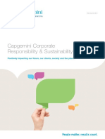 Capgemini Corporate Responsibility & Sustainability: Positively Impacting Our Future, Our Clients, Society and The Planet