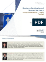 BCM - Disaster Recovery PDF