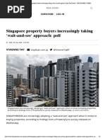 Singapore Property Buyers Increasingly Taking 'Wait-And-See' Approach - Poll, Real Estate - THE BUSINESS TIMES PDF