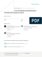 OptimizedSystemforVehicleFleet MAintenance PAPER