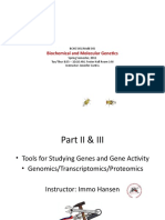 Biochemical and Molecular Genetics: Bche 545/molb 545