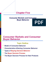 Chapter Five: Consumer Markets and Consumer Buyer Behavior