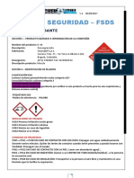 Ficha de Seguridad Desengrasante 44 V.2 4 Septiembre 2017