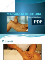 MASSAGEM REDUTORA Aula Turma Massagista