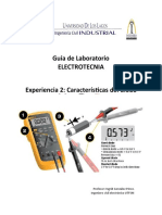 GuiaLaboratorio-Exp2-Caracteristicas Del Diodo 1sem2019