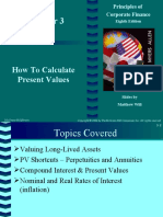 How To Calculate Present Values: Eighth Edition