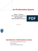 Fundamentals of Information Systems: Media A. Ibrahim MSC: Software Engineering Ise Department Media - Ibrahim@Epu - Edu.Iq