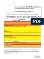 Risk Assessment For Venous Thromboembolism