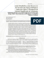 A Extrusão Ortodôntica Como Recurso No Tratamento Das Invasões Dos Espaços Biológicos Periodontais