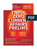 Zero TNPSC Current Affairs Prelims: Effort Results