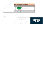 Sheet Material Cutting Force Calculation